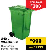 240L Wheelie Bin