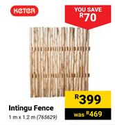 Keter Intingu Fence 1m x 1.2m