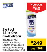 Blu 52 Big Pool All In One Pool Solution