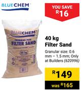 Blue Chem 40Kg Filter Sand