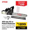 Ryobi 450mm 45cc Petrol Chainsaw