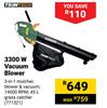 Trimtech 3300W Vacuum Blower