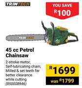 Trimtech 45cc Petrol Chainsaw
