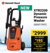 Bennett Read XTR2200 Dynamic Pressure Washer