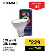 Litemate 5W WiFi LED Lamp (Dimmable)