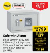 Yale Safe With Alarm