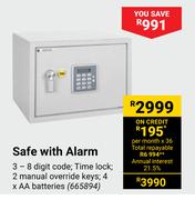 Yale Safe With Alarm