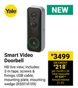 Yale Smart Video Doorbell