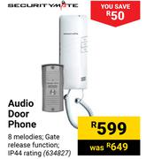 Securitymate Audio Door Phone