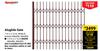 Xpanda Diy Aluglide Gate-1m X 2.15m