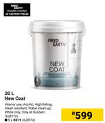 Fired Earth 20L New Coat
