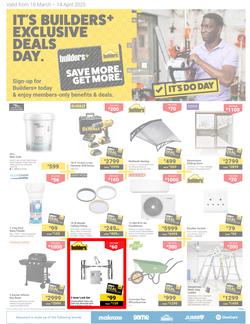 Builders : Save More, Get More (18 March - 14 April 2025), page 1