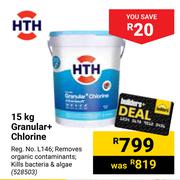 HTH 15Kg Granular+ Chlorine