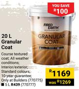 Fired Earth 5L Granular Coat