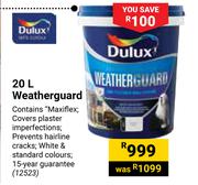 Dulux 20L Weatherguard