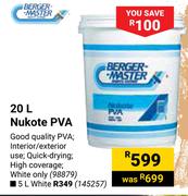 Berger Master 5L Nukote PVA