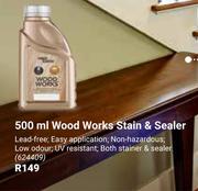Fired Earth 500ml Wood Works Stain & Sealer
