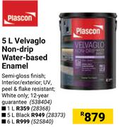 Plascon 1L Velvaglo Non Drip Water Based Enamel