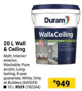 Duram 10L Wall & Ceiling