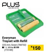 Plus Series Everyman Trayset With Refill 1L White