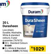 Duram 20L Durasheen (Standard Colours)