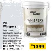 Fired Earth 1L Whispers