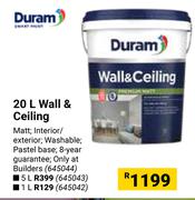 Duram 5L Wall & Ceiling