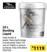 Fired Earth 20L Bonding Liquid