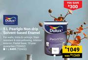 Dulux 1L Pearlglo Non Drip Solvent Based Enamel