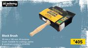 Academy Block Brush