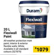 Duram Flexiwall Paint-20Ltr