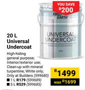 Fired Earth Universal Undercoat-1Ltr