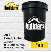 Builders Paint Bucket-5Ltr