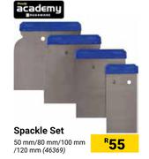 Academy Spackle Set