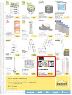 Builders : It's Why Wait To Paint Day (21 March - 05 May 2025), page 16