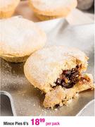 Mince Pies-6's Per Pack
