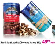 Royal Dansk Vanilla/Chocolate Wafers-350G Each