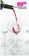 Royal Leerdam Ie Glass 6 Pack Wine Set