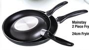 Mainstay 2 Piece Frying Pan