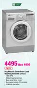 Defy Metallic Silver Front Load Washing Machine-8kg(DAW327)