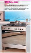 Defy 5 Burner Gas Electric Stainless Steel(DGS154/161)-Each