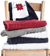 Colibri Embroidered Guest Towel-Each