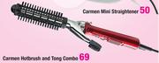 Carmen Hot Brush & Tong Combo