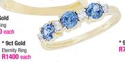 9ct Gold Eternity Ring-Each