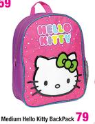 Medium Hello Kitty BackPack-Each