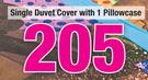 Character Bedroom Single Duvet Cover With 1 Pillowcase