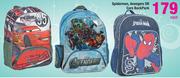 Spiderman, Avengers Or Cars Backpack-Each