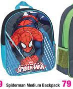 Spiderman Medium Backpack