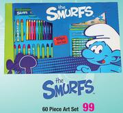 The Smurfs 60 Piece Art Set