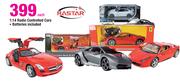 Rastar 1:14 Radio Controlled Cars-Each